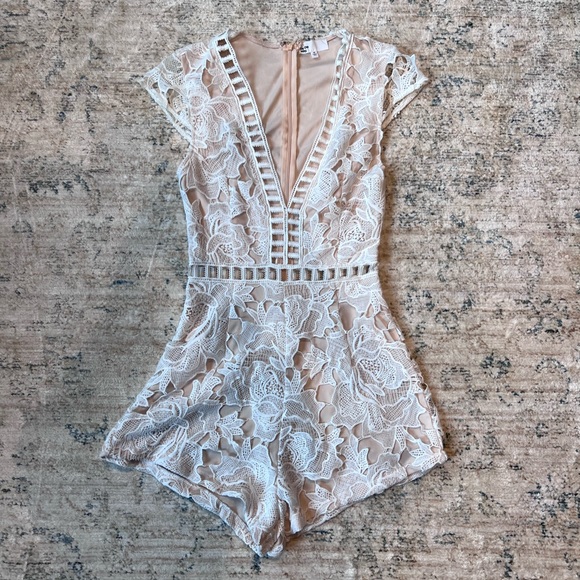 by the way. Dresses & Skirts - “By The Way/Superdown” Lace Floral Romper